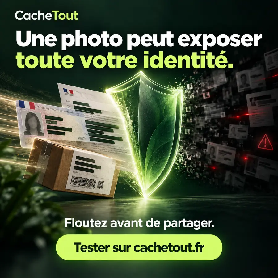 Protection de l’identité avant le partage d’un document